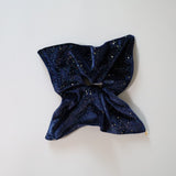 Navy Kira Shuriken Scrunchie