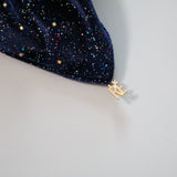 Navy Kira Shuriken Scrunchie