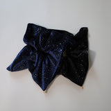 Black Kira Shuriken Scrunchie