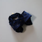 Navy Ribbon Kira Hair Pony