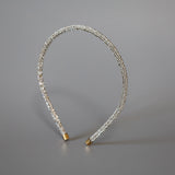 Silver Crystal Headband