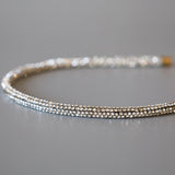 Silver Crystal Headband