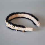 Beige Mohair Headband