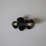 Black Pearl Flower Barrette