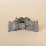 Riboon Herringbone Mini Scrunchie Brown