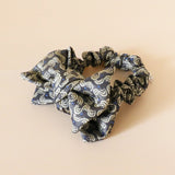 Riboon Mini Scrunchie Grey Silver