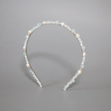 Silver Pearl Bijou Headband