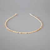 Beige Bijou Headband