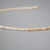 Beige Bijou Headband