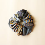 Patchwork Scrunchie Grey