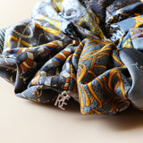 Patchwork Scrunchie Grey