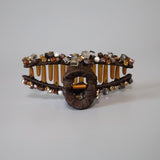 Brown Bijou Hair Clip