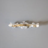 White Flower Barrette