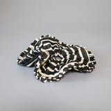 Black Border Scrunchie