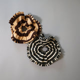 Black Border Scrunchie