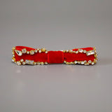 Velvet Red Barrette