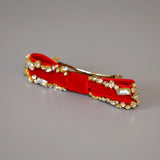 Velvet Red Barrette