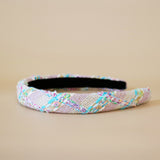 Slender Headband Mix Tweed No Studs