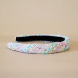 Slender Headband Mix Tweed No Studs