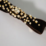Velvet Brown Barrette