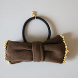 Brown Gold Ribbon Pony