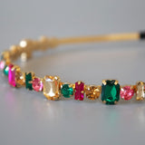 Gold Rainbow Studs Headband