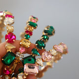 Gold Rainbow Studs Headband