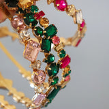 Gold Mix Rainbow Studs Headband