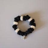 Silk Studs Pony Black Silver