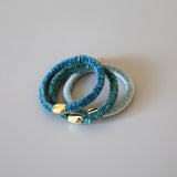 Daily Hair Pony Set Blue（3pcs）