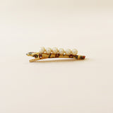 Straight Hair Clip Gold & Gold