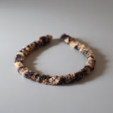 Narrow Brown Teddy Headband