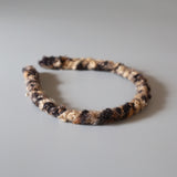 Narrow Brown Teddy Headband