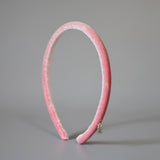 Tight Headbanad Velour Pink