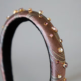 Slender Headband Metal Pink