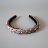 Slender Headband Metal Pink