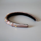 Slender Headband Metal Pink