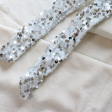 Rong RIbbon Barrette White