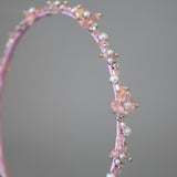 Sakura Pink Bijou Flower Headband
