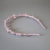 Sakura Pink Bijou Flower Headband