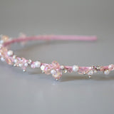 Sakura Pink Bijou Flower Headband