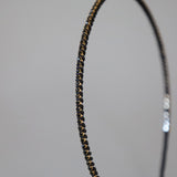 Black Gold Studs Line Headband