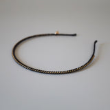 Black Gold Studs Line Headband