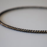 Black Gold Studs Line Headband