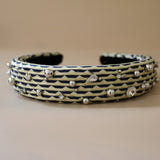 OG Headband Beige Gold Navy