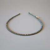 Olive Green Studs Line Headband