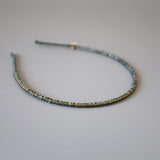 Olive Green Studs Line Headband