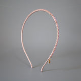 Pale Pink Studs Line Headband