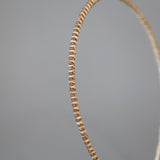 Beige Studs Line Headband