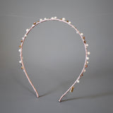 Pink Pearl Headband